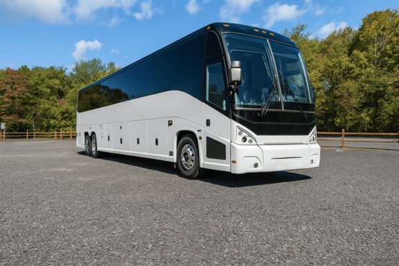 Charter Bus Rental White Plains 56 Passenger Charter Bus